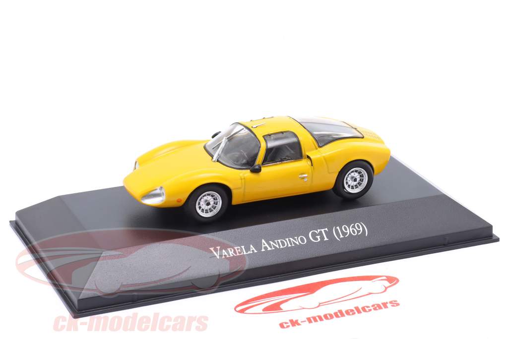 Renault Varela Andino GT 建设年份 1969 黄色的 1:43 Altaya
