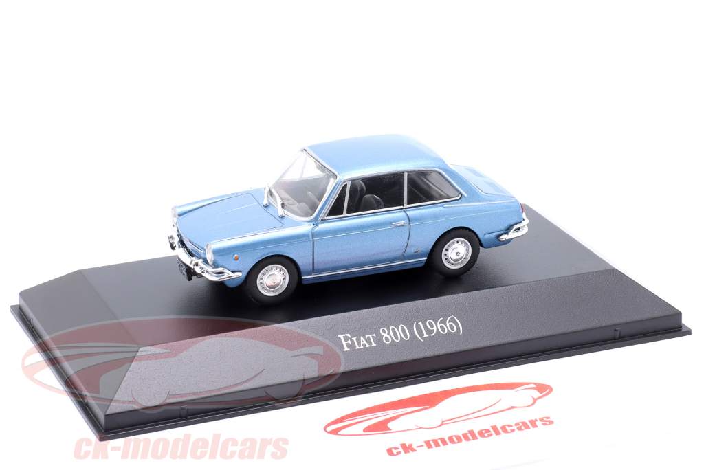 Fiat 800 Anno di costruzione 1966 blu 1:43 Altaya
