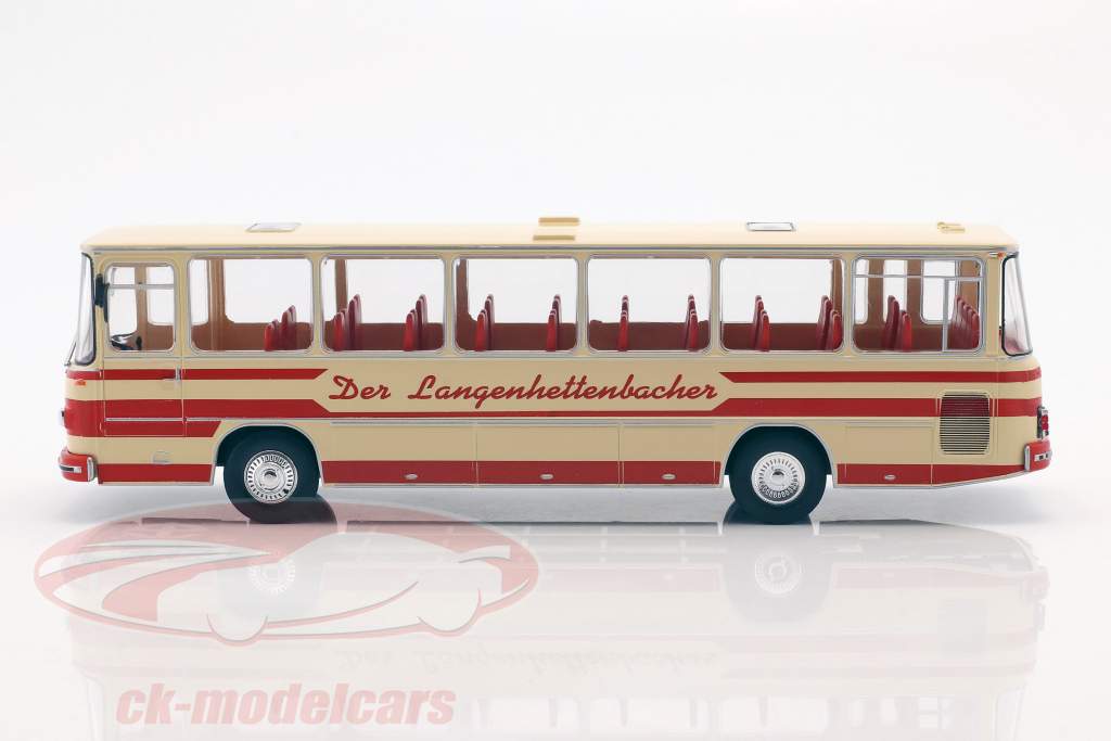 MAN 535 HO автобус Год постройки 1962-1969 красный / крем белый 1:43 Altaya