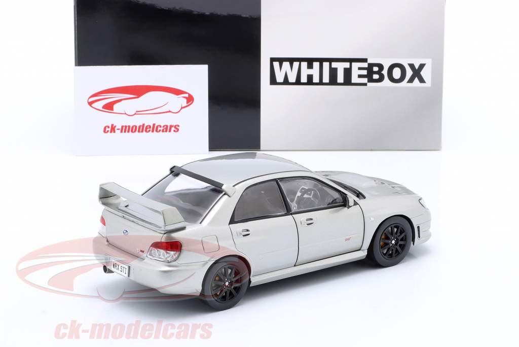 WhiteBox 1:24 Subaru Impreza WRX STi RHD year 2006 gray metallic 