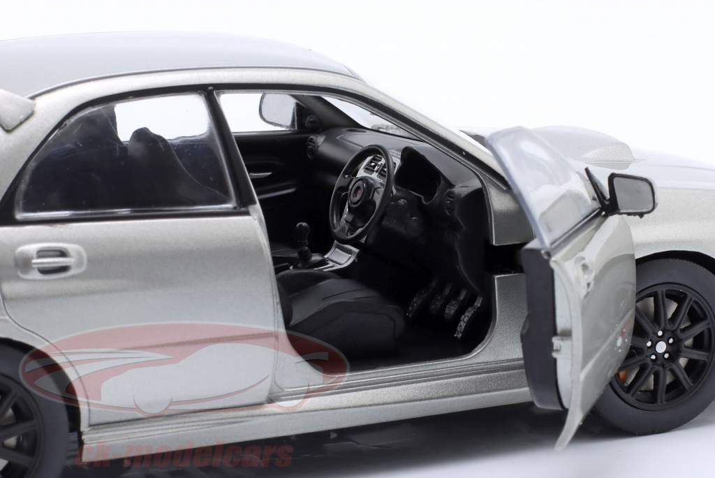 WhiteBox 1:24 Subaru Impreza WRX STi RHD year 2006 gray metallic 