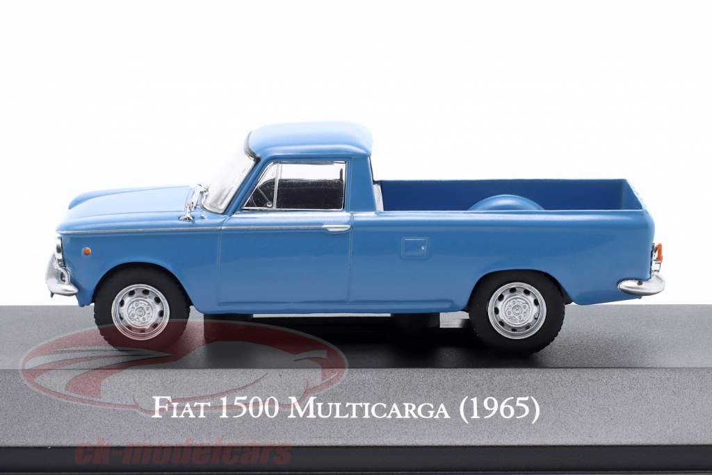 Fiat 1500 Multicarga Anno di costruzione 1965 blu 1:43 Altaya
