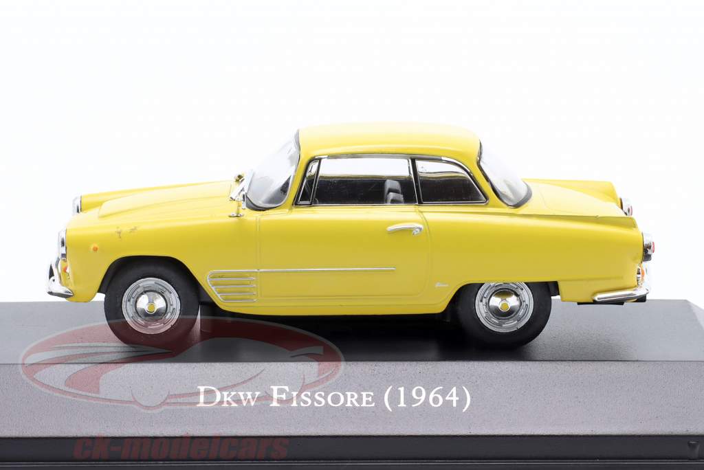 DKW Fissore 建設年 1964 黄色 1:43 Altaya