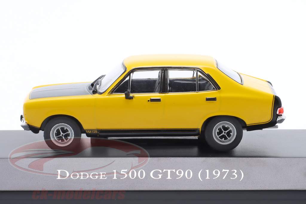 Dodge 1500 GT90 Baujahr 1973 gelb / schwarz 1:43 Altaya