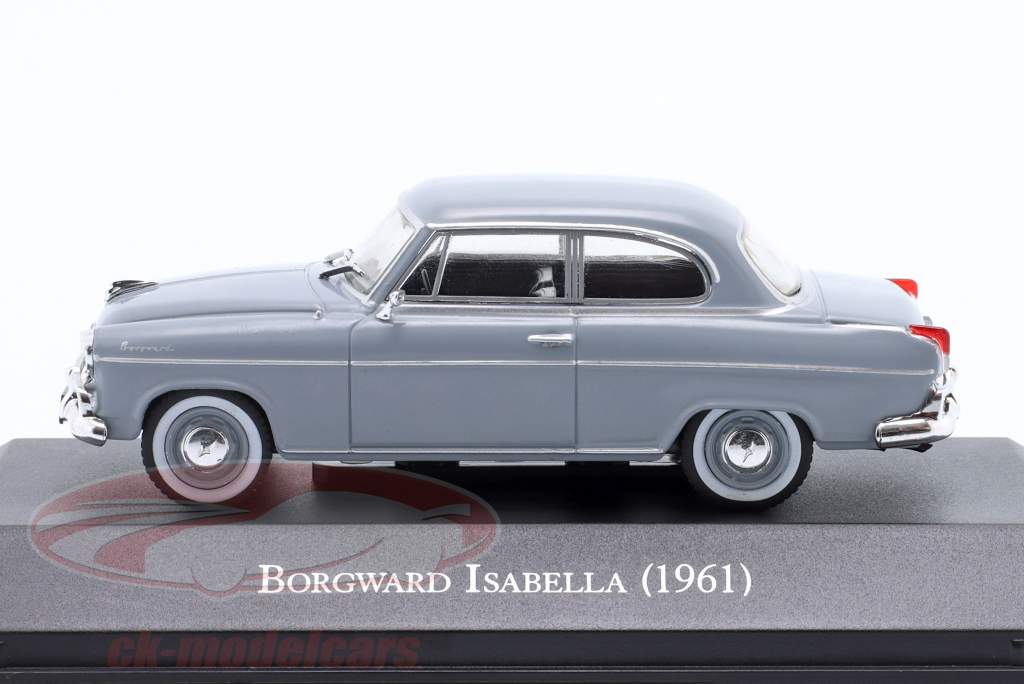 Borgward Isabella TS year 1961 Gray 1:43 Altaya