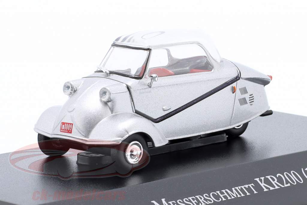 Messerschmitt KR200 建設年 1957 銀 1:43 Altaya