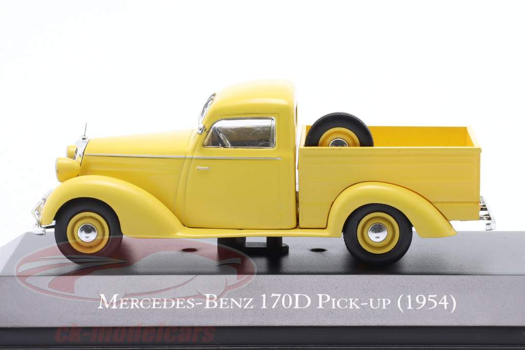 Mercedes-Benz 170D Pick-Up Год постройки 1954 желтый 1:43 Altaya