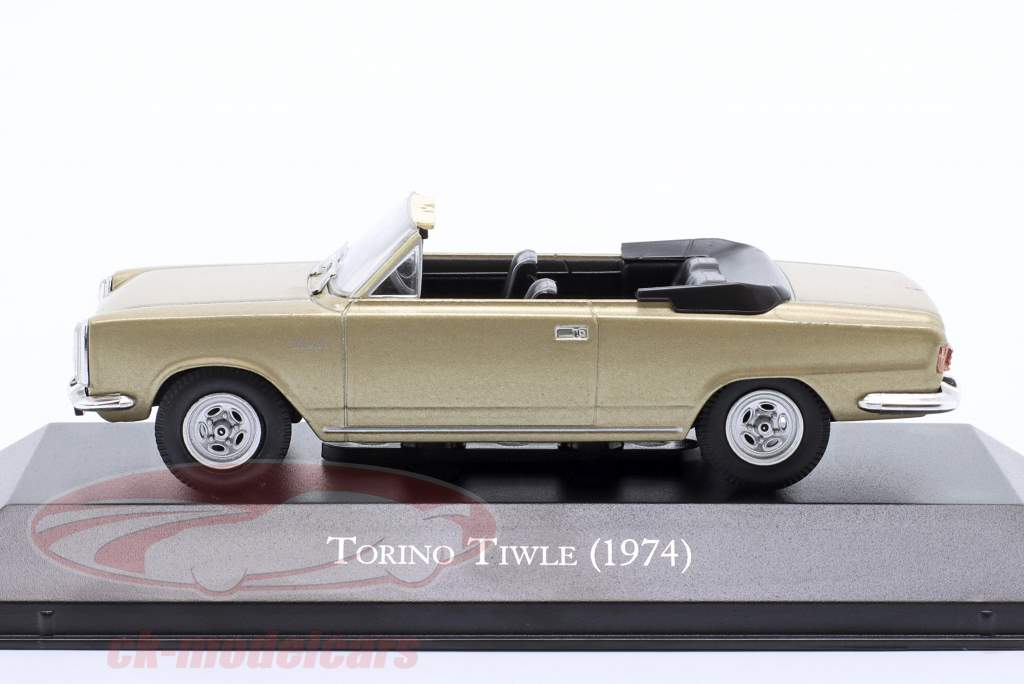 Torino Tiwle Baujahr 1974 gold 1:43 Altaya