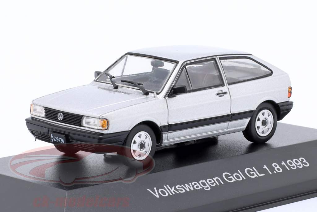Volkswagen VW Gol GL 1.8 Año de construcción 1993 plata 1:43 Altaya