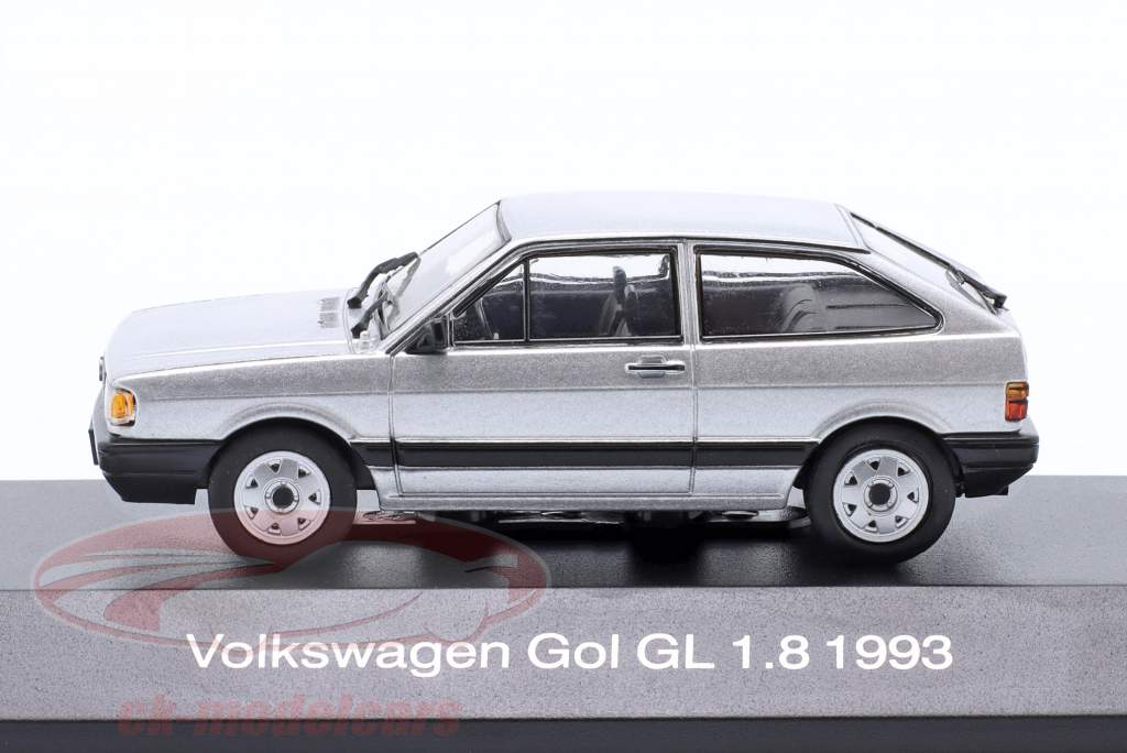 Volkswagen VW Gol GL 1.8 Año de construcción 1993 plata 1:43 Altaya