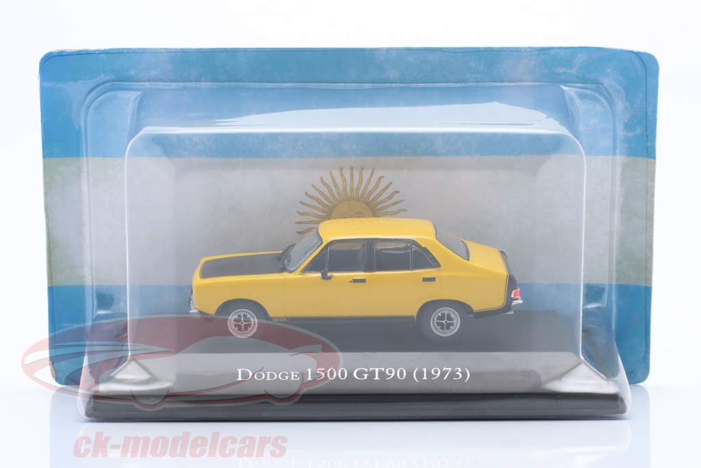 Dodge 1500 GT90 建设年份 1973 黄色的 / 黑色的 1:43 Altaya