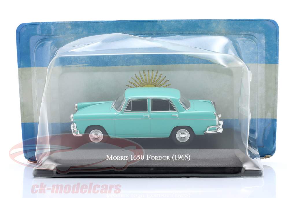 Morris 1650 Fordor Año de construcción 1965 azul 1:43 Altaya