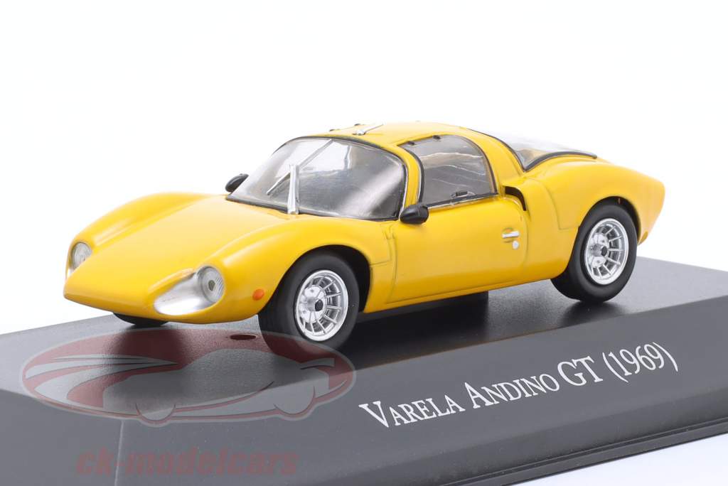 Renault Varela Andino GT 建设年份 1969 黄色的 1:43 Altaya