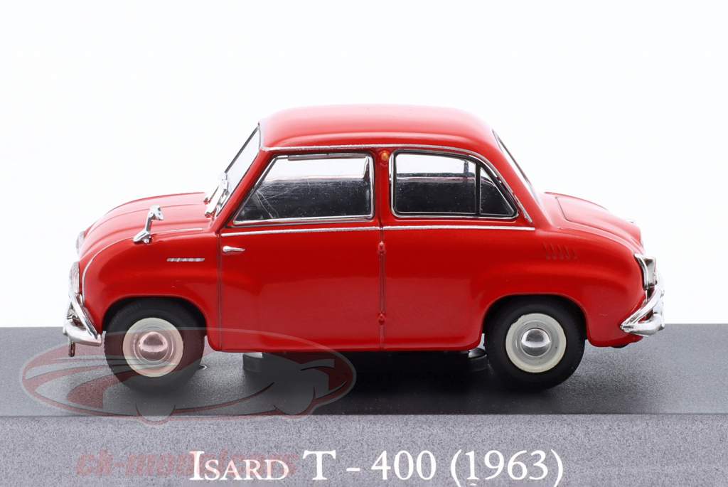 Isard T400 Anno di costruzione 1963 rosso 1:43 Altaya