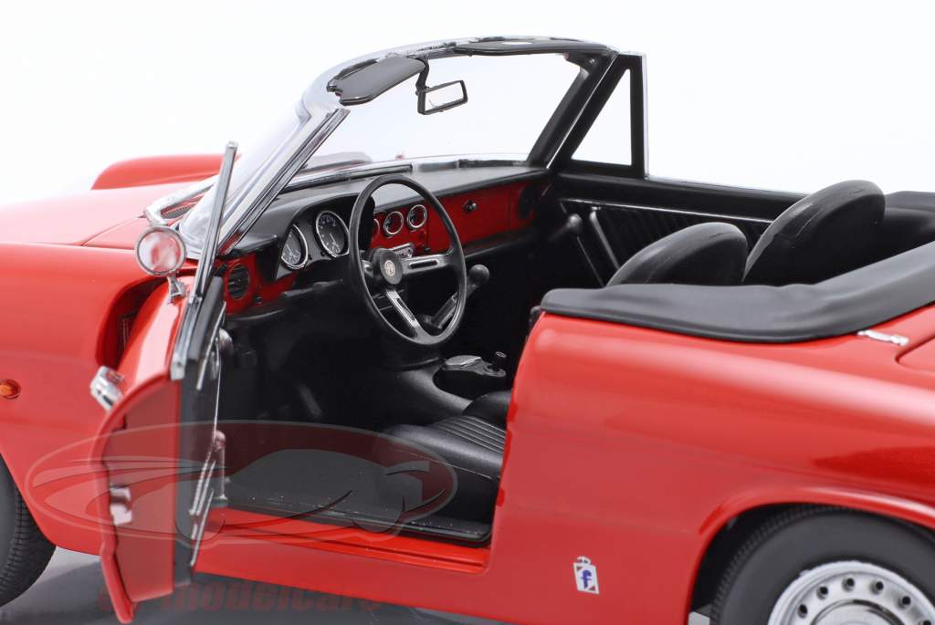 Alfa Romeo Duetto 1600 Spider Ano de construção 1966 vermelho 1:18 Touring Modelcars