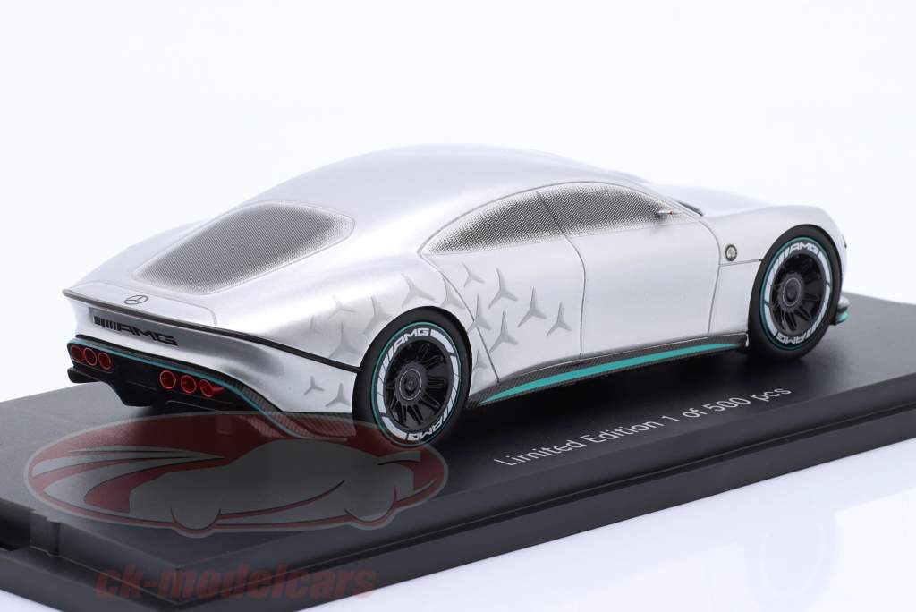 Mercedes-Benz AMG Vision aluminiumsilber 1:43 AutoCult