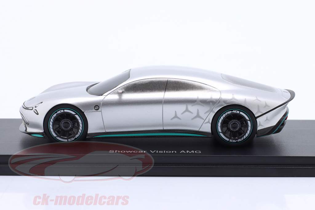 Mercedes-Benz AMG Vision alluminio argento 1:43 AutoCult