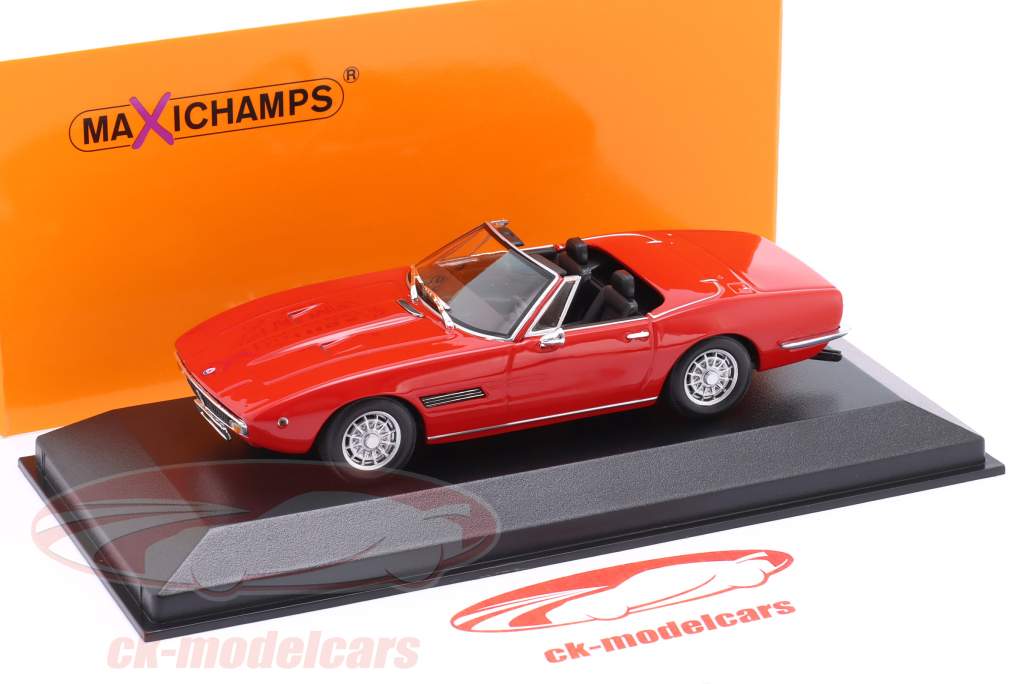 Maserati Ghibli Spyder Baujahr 1969 rot 1:43 Minichamps