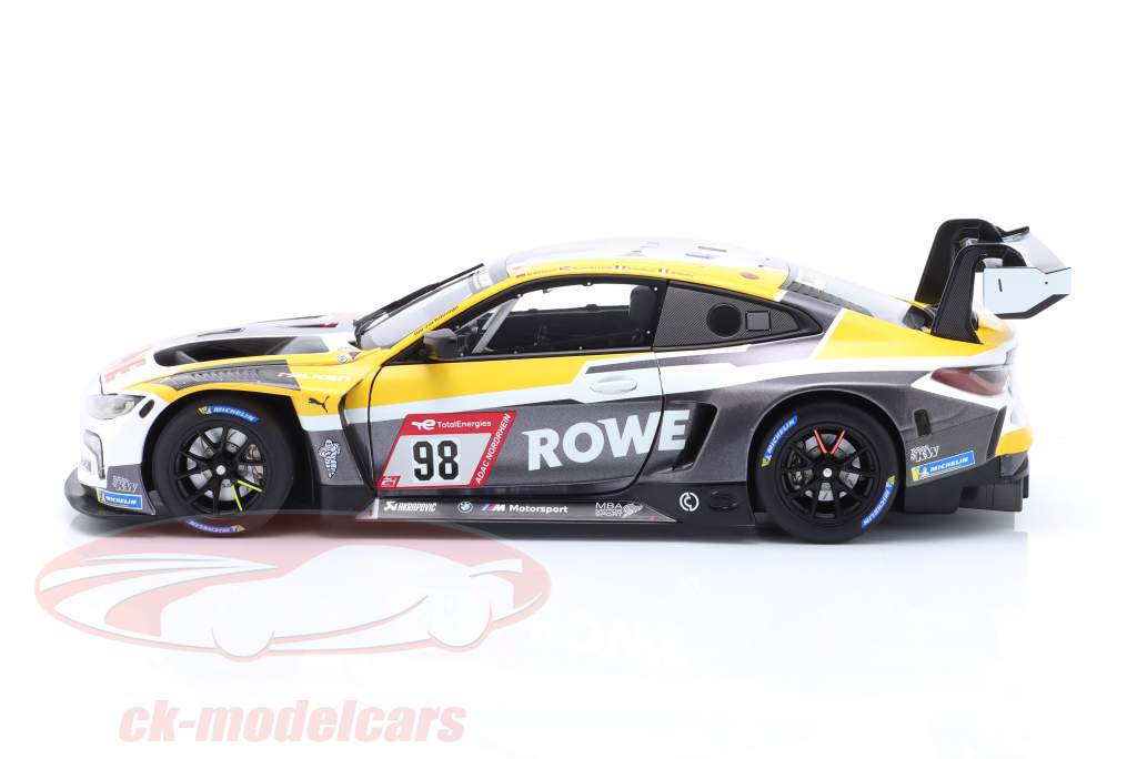 BMW M4 GT3 #98 2番目 24h ニュルブルクリンク 2023 Rowe Racing 1:18 Minichamps