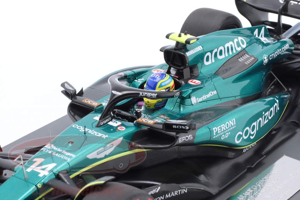 F. Alonso Aston Martin AMR23 #14 3º Austrália GP Fórmula 1 2023 1:18 Minichamps