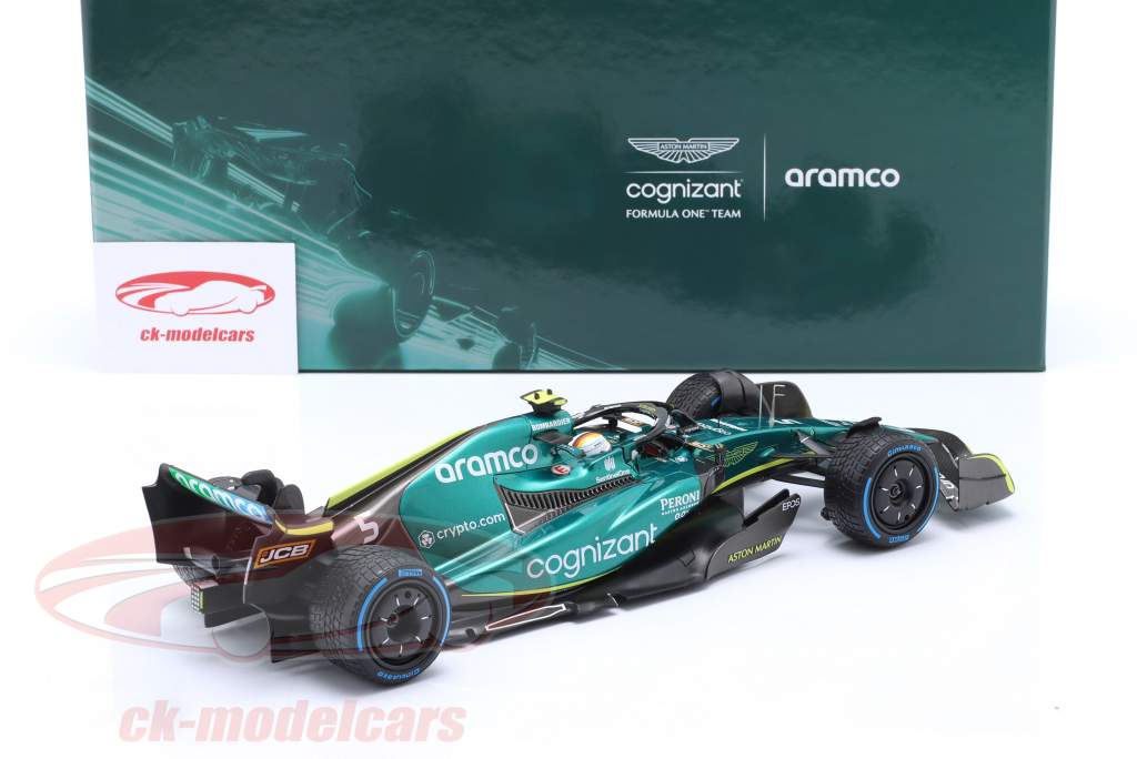 S. Vettel Aston Martin AMR22 #5 Монако GP формула 1 2022 1:18 Minichamps