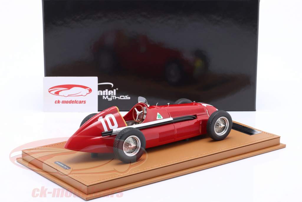 J.- M. Fangio Alfa Romeo 158 #10 ganhador Bélgica GP Fórmula 1 1950 1:18 Tecnomodel