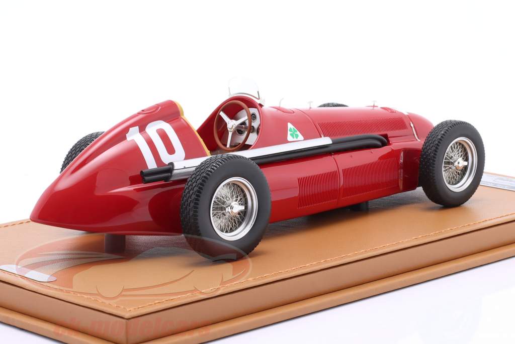 J.- M. Fangio Alfa Romeo 158 #10 ganhador Bélgica GP Fórmula 1 1950 1:18 Tecnomodels
