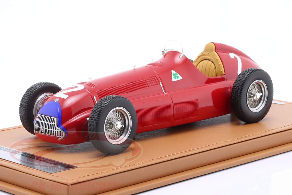 G. Farina Alfa Romeo 158 #2 勝者 イギリス人 GP 式 1 世界チャンピオン 1950 1:18 Tecnomodel