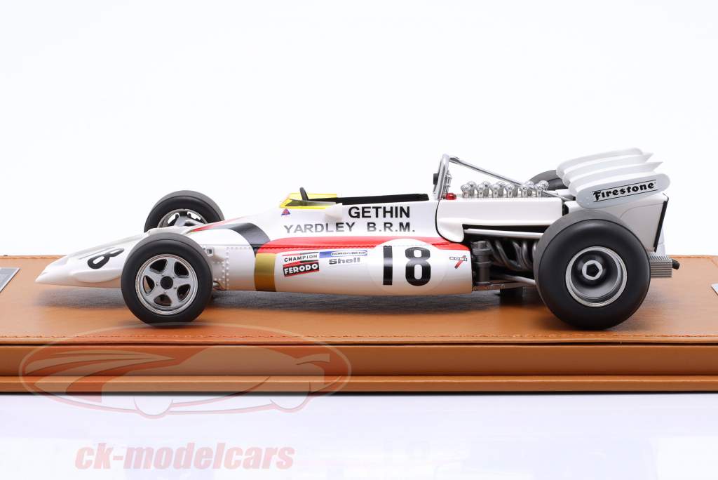 P. Gethin BRM P160 #18 ganador Italia GP fórmula 1 1971 1:18 Tecnomodel