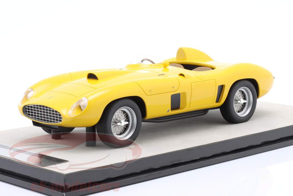 Ferrari 410S Imprensa versão Ano de construção 1956 Modena amarelo 1:18 Tecnomodel