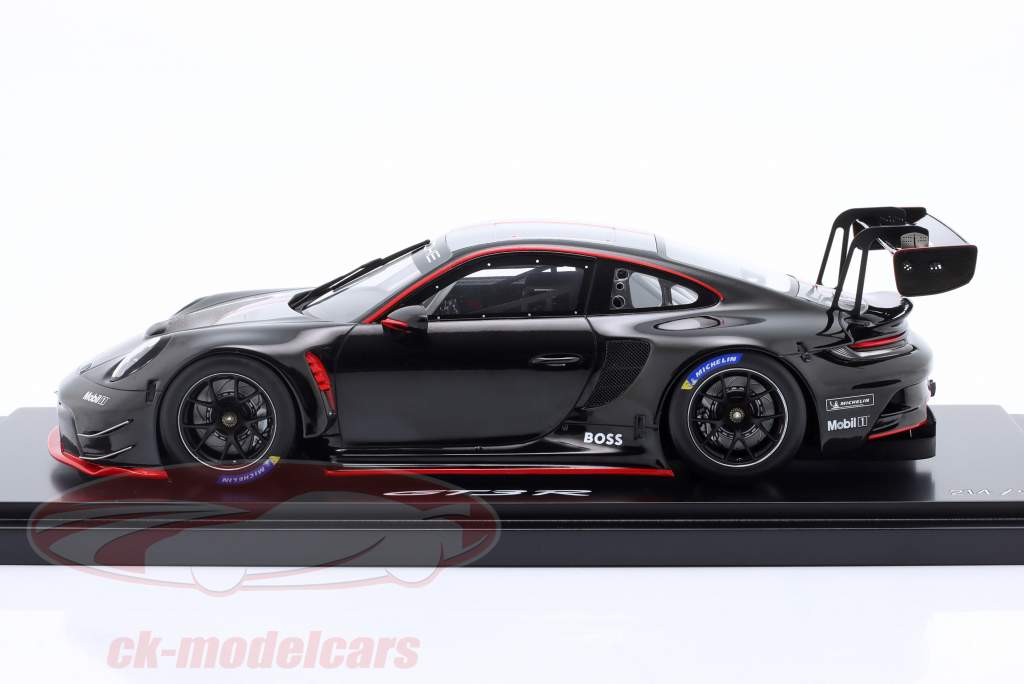 Porsche 911 (992) GT3 R schwarz 1:18 Spark
