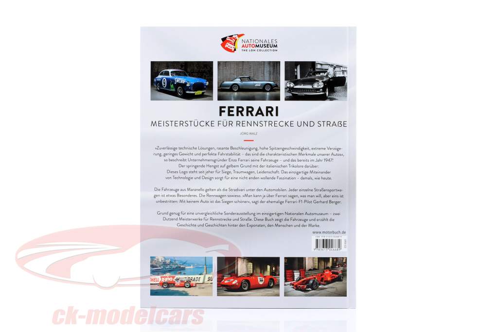 Book: Ferrari - Masterpieces for Racetrack and Street