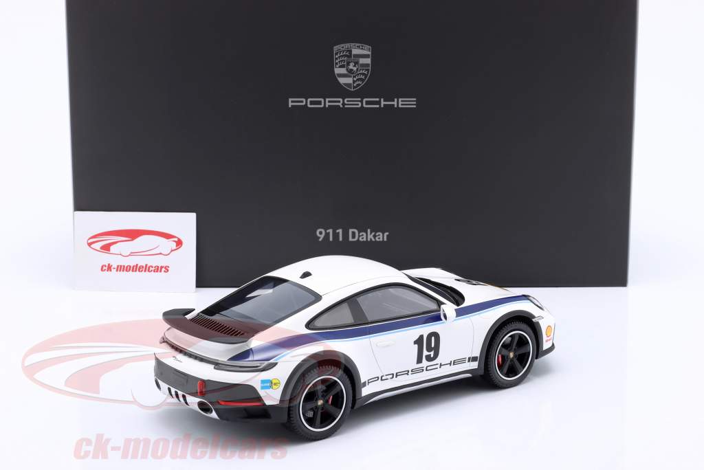 Porsche 911 992 Dakar Rallye 1974 – Spark 1/43 Résine, édition Kühne & Clou