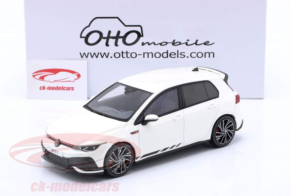 Volkswagen VW Golf VIII GTI Clubsport Baujahr 2021 weiß 1:18 OttOmobile