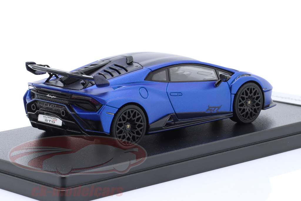Lamborghini Huracan STO Baujahr 2021 aegeus blau 1:43 LookSmart