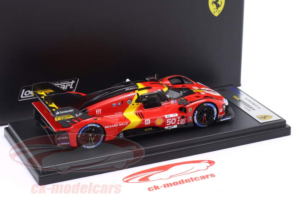 Ferrari 499P #50 5 ª 24h LeMans 2023 Fuoco, Molina, Nielsen 1:43 Looksmart
