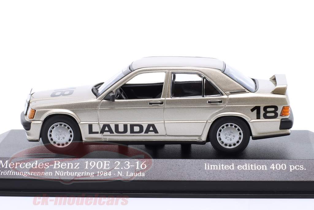 Minichamps 1:43 Mercedes-Benz 190E 2.3 #18 2nd opening race 