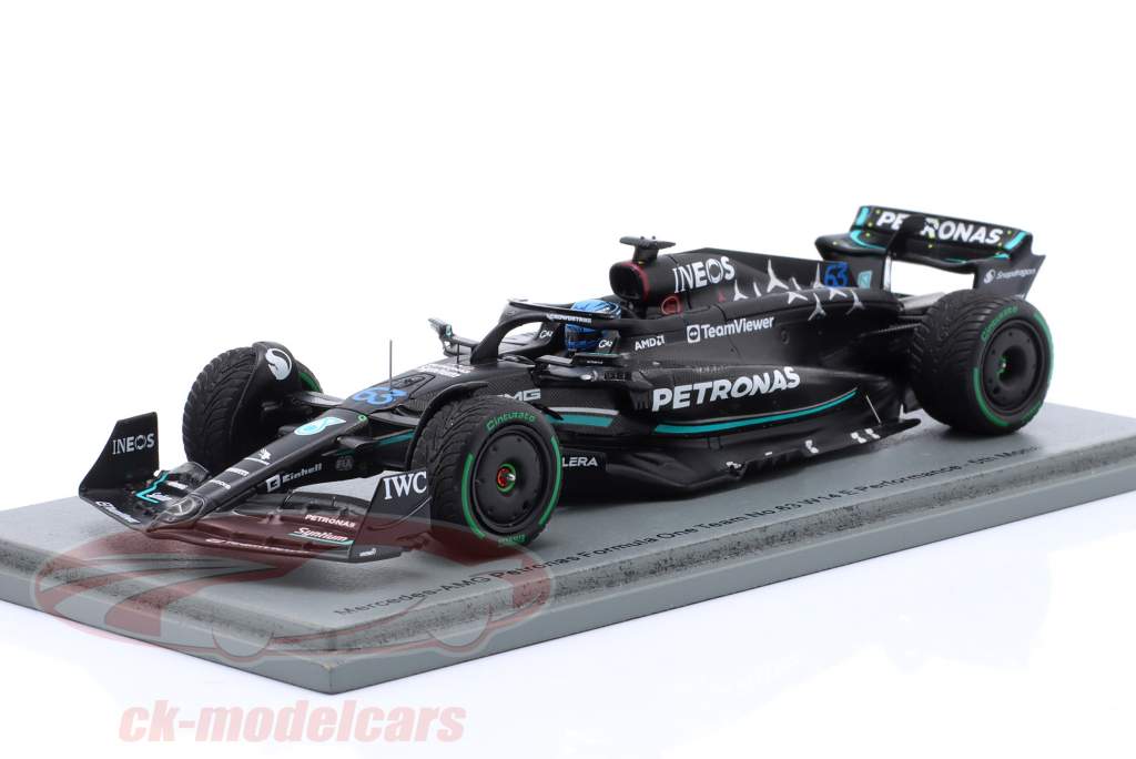 G. Russell Mercedes-AMG F1 W14 #63 5 Monaco GP formel 1 2023 1:43 Spark