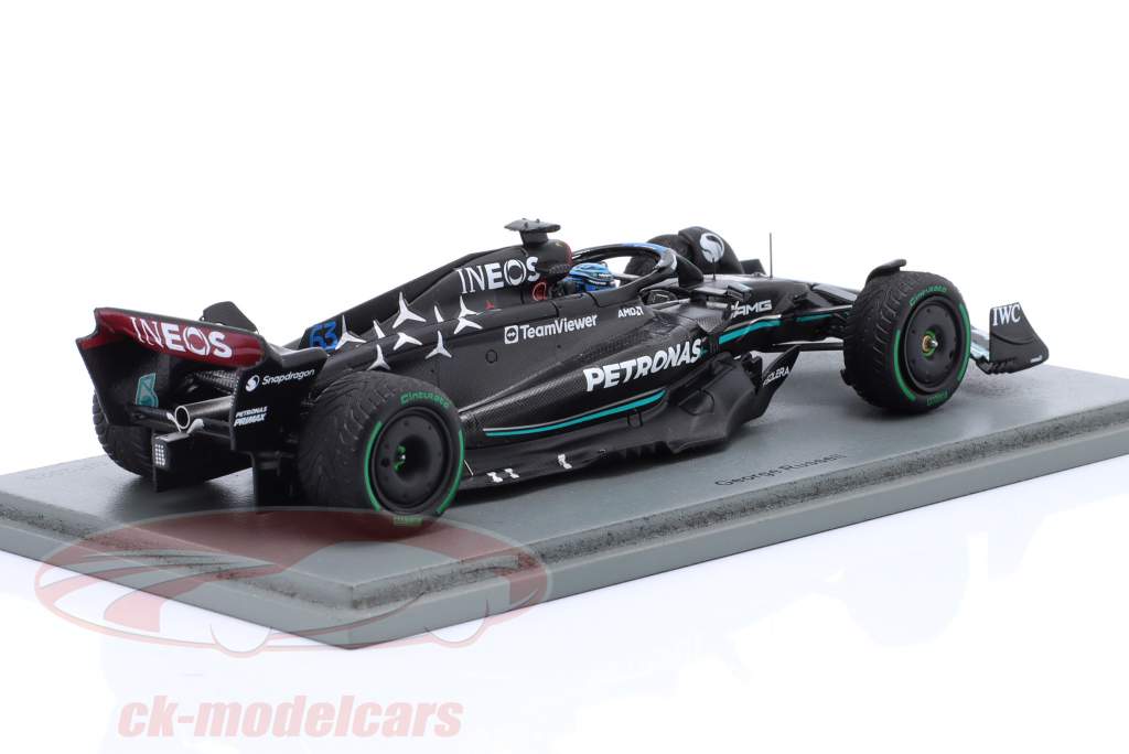 G. Russell Mercedes-AMG F1 W14 #63 5e Monaco GP formule 1 2023 1:43 Spark