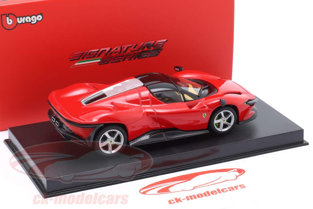 Ferrari Daytona SP3 Bouwjaar 2022 rood 1:43 Bburago Signature