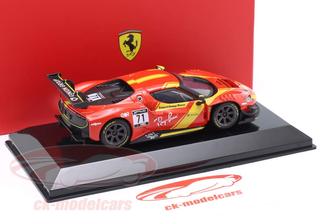 Ferrari 296 GT3 Bouwjaar 2022 rood 1:43 Bburago