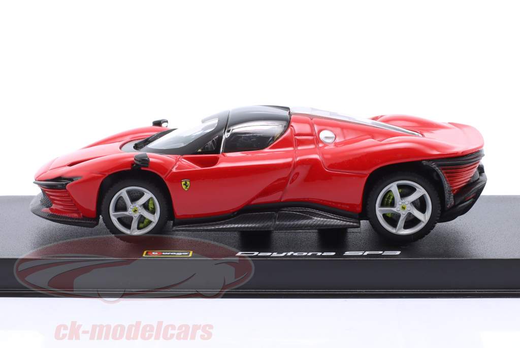 Ferrari Daytona SP3 Ano de construção 2022 vermelho 1:43 Bburago Signature