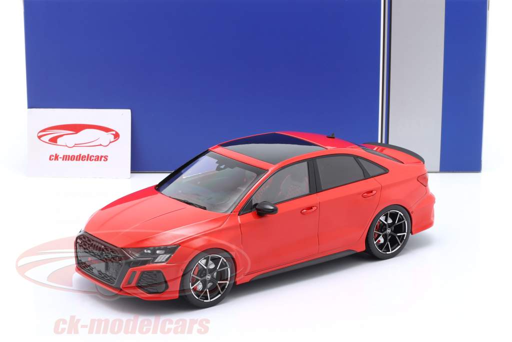Audi RS3 (8Y) Limousine year 2022 red 1:18 Ixo