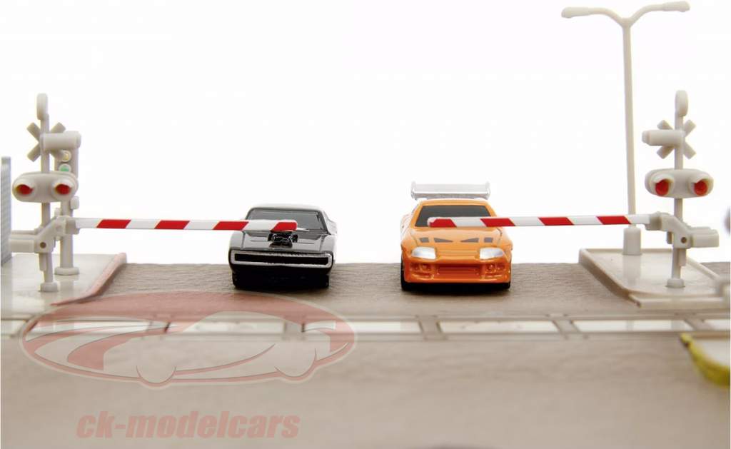 Das letzte Rennen Fast & Furious Diorama-Set Jada Toys