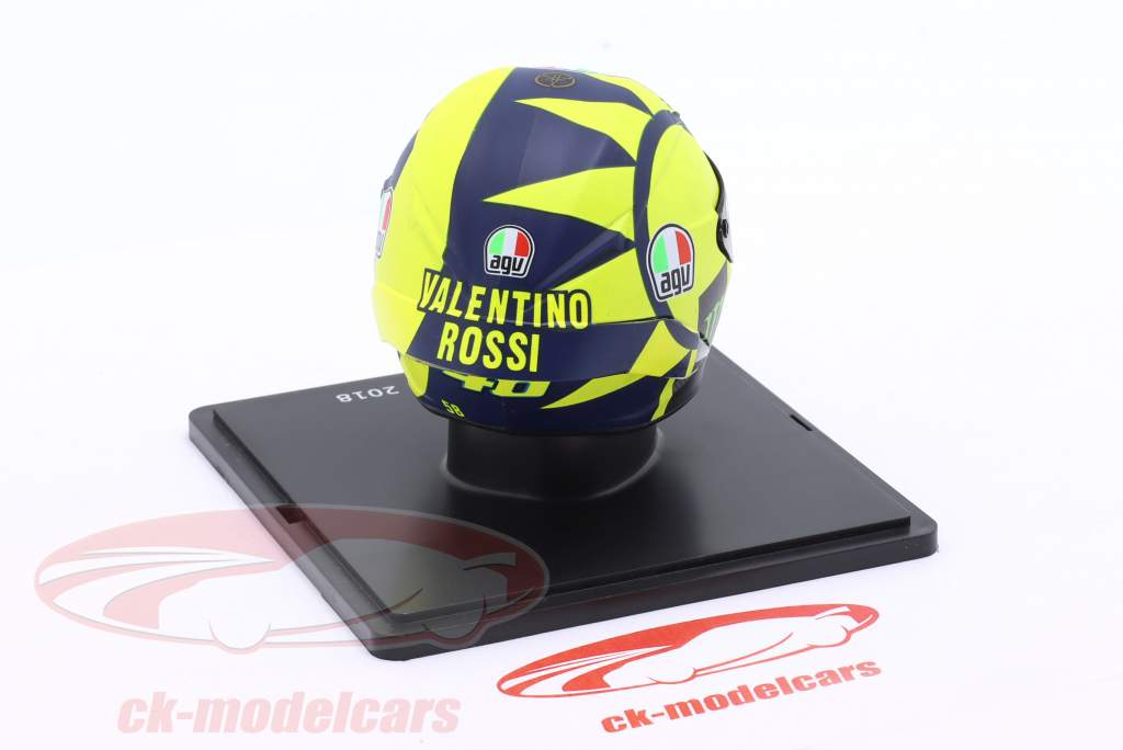Valentino Rossi #46 MotoGP 2018 capacete 1:5 Spark Editions