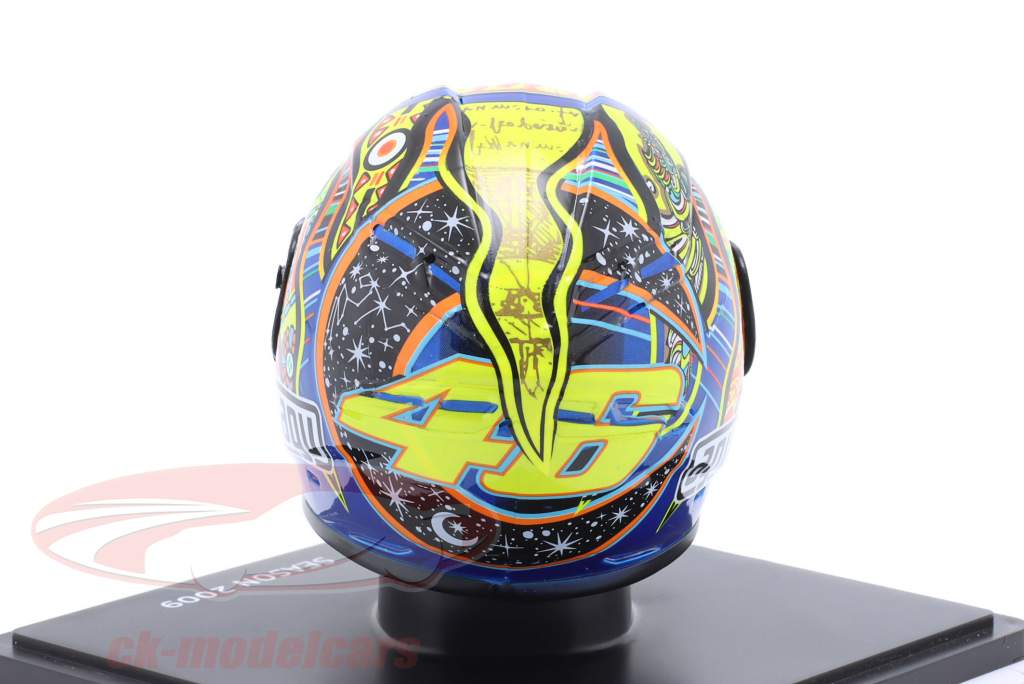 Valentino Rossi #46 MotoGP Weltmeister 2009 Helm 1:5 Spark Editions