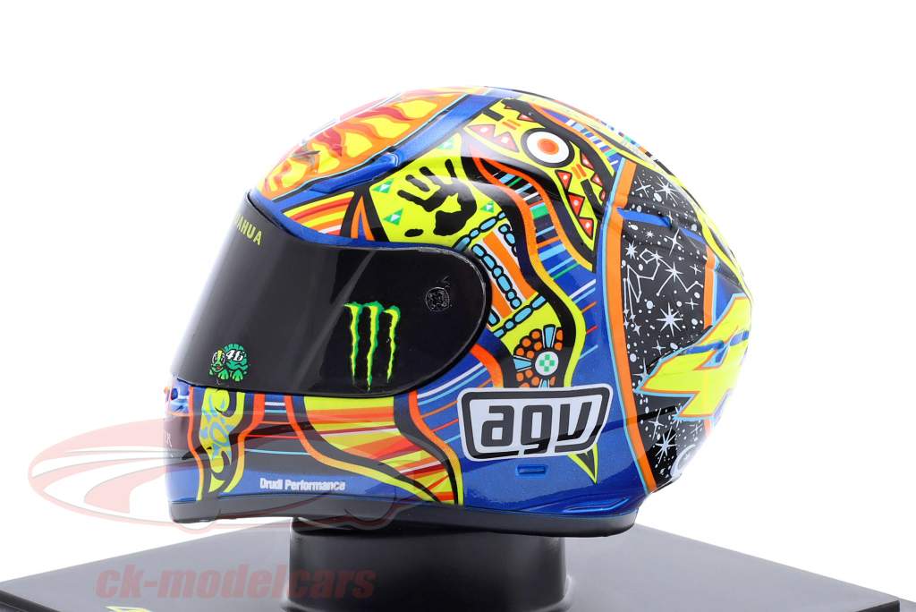 Valentino Rossi #46 MotoGP Weltmeister 2009 Helm 1:5 Spark Editions