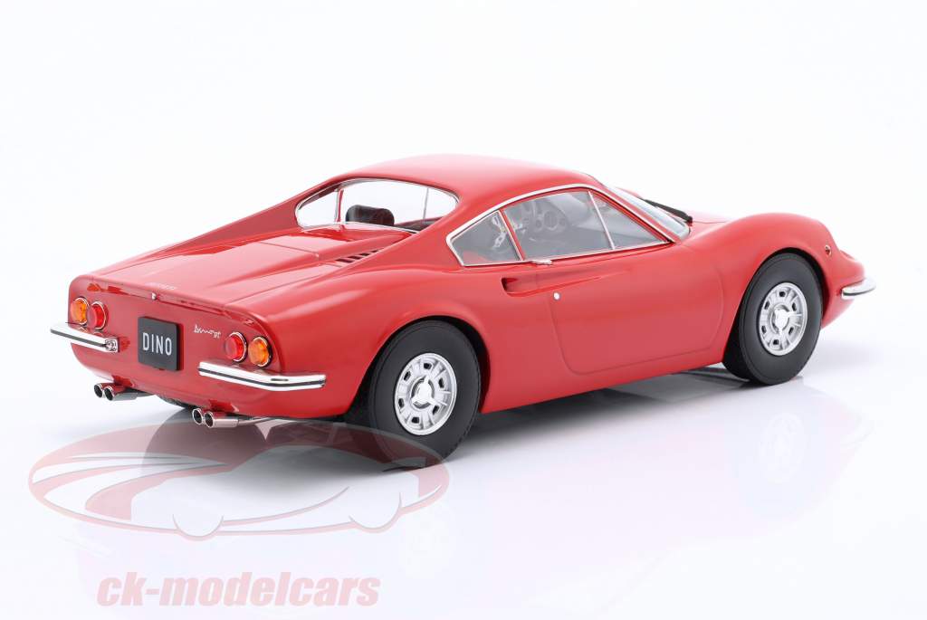 Ferrari Dino 246 GT Baujahr 1969 rot 1:18 Model Car Group
