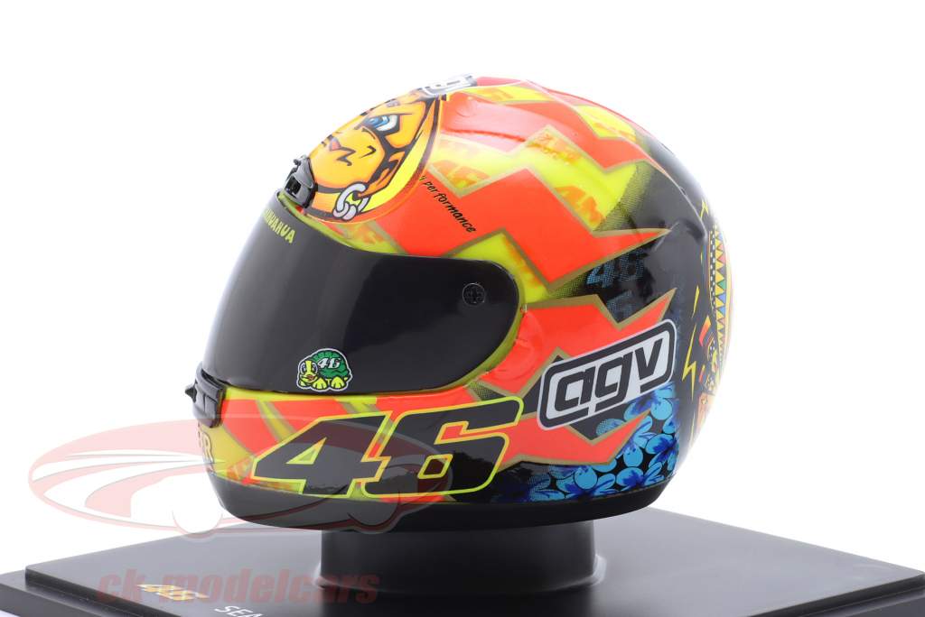 Valentino Rossi #46 Weltmeister 500ccm 2001 Helm 1:5 Spark Editions
