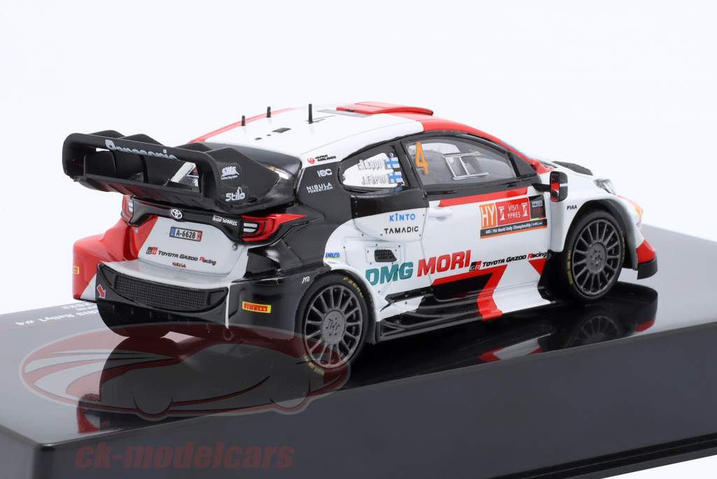 Toyota GR Yaris Rally1 #4 3ème se rallier Ypres 2022 Lappi, Ferm 1:43 Ixo